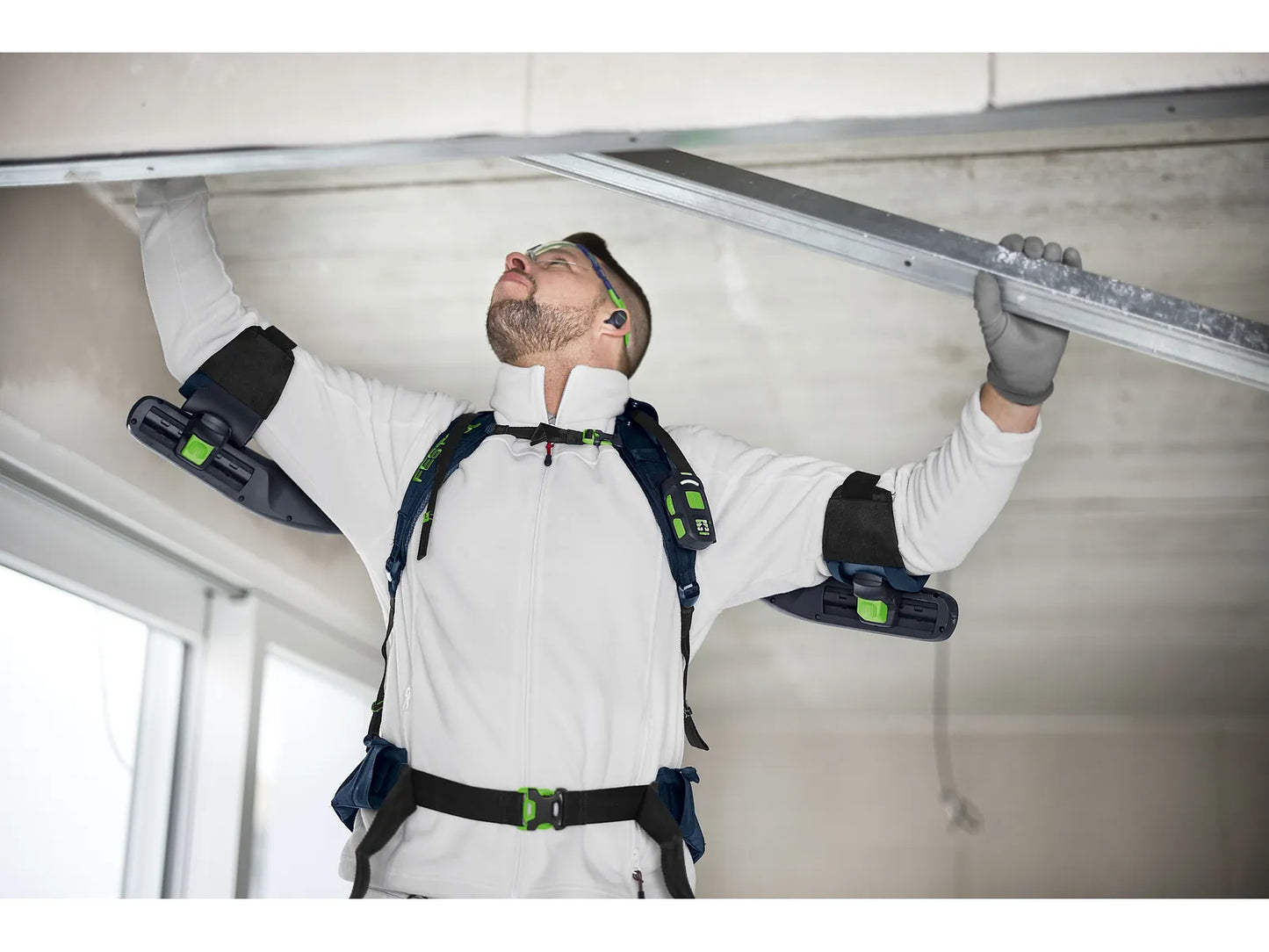 Exoskeleton Festool xoActive EXO 18 HPC 4.0 I-Plus;  18 V; 2x4.0 Ah accu.